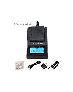 Kastar Fast Charger and Battery Replacement for KLIC-7005, SLB-0737, CGA-S004, CGA-S004A, DMW-BCB7, NP-40, NP-40N, UF55346, Dli-102