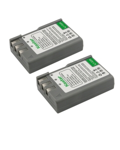 Kastar 2-Pack EN-EL9a Battery Replacement for Nikon EN-EL9 EN-EL9a EN-EL9e Battery, Nikon MH-23 Charger, Nikon BG-2A Battery Grip for Nikon D40 / D40x / D60 / D3000 / D5000 DSLR Camera