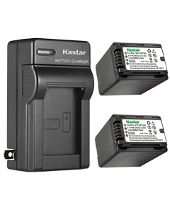 Kastar 2-Pack Battery and AC Wall Charger Replacement for Panasonic HC-W580K, HC-W580GK, HC-W580MGK, HC-W850, HC-W850EB, HC-W850M, HC-W850GK, HC-W850MGK, HC-W850K, HC-W870M, HC-V785K Full HD Camcorder