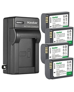 Kastar 4-Pack Battery and AC Wall Charger Replacement for Samsung ED-BP1900 EDBP1900 ED-BP1900/US, BP-1900 BP1900 Battery, Samsung ED-BC4NX03, ED-BC4NX03/US Charger, Samsung EV-NX1ZZZBZBUS, NX1 Smart
