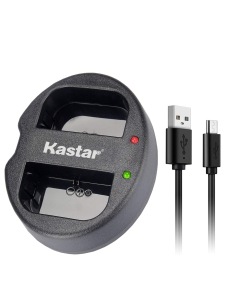 Kastar Dual USB Charger for LP-E6 LP-E6N, EOS 60D 60Da EOS 70D XC10, EOS 5D Mark II 5D Mark III 5D Mark IV, EOS 5DS 5DS R, EOS 6D 7D Mark II and BG-E14 BG-E13 BG-E11 BG-E9 BG-E7 BG-E6 Grip