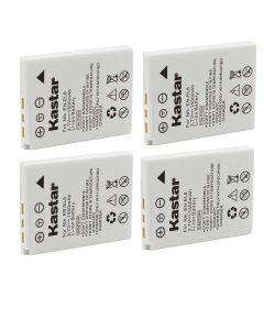 Kastar 4-Pack Battery Replacement for Nik EN-EL8, Coolpix P1 P2, Coolpix S1 S2 S3 S5 S6 S7 S7c S8 S9, Coolpix S50 S50c, Coolpix S51 S51c, Coolpix S52 S52c, Cool-Station MV-11, MV-121 Cameras