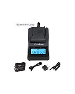 Kastar Ultra Fast Charger(3X Faster) Kit and Battery (1-Pack) for Nik EN-EL21, MH-28 Work with Nik 1 V2 Camera [Over 3X Faster Than a Normal Charger with Portable USB Charge Function]