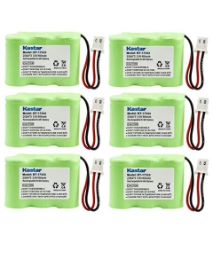 Kastar 6-Pack Battery Replacement for AT&T 89-1332-00-00, 8913320000, EL41108, EL41208, EL42208, EL42258, EL42308, EL42408, 4128, V-TECH 80-1338-00-00, 8013380000, BT-163345, BT-17233, BT-17333