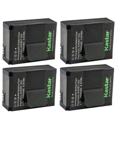 Kastar GOPRO3 Battery (4-Pack) for GoPro HD HERO3, HERO3+, AHDBT-302 Work with GoPro AHDBT-201, AHDBT-301, AHDBT-302