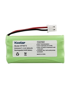 Kastar 1-Pack Ni-MH Battery, AAAA 3.6V 600mAh, Replacement for VTech 89-1333-00-00 89-1333-01-00 8913330000 8913330100 BT5632 BT5872 LS5101 / 5101 LS5105 / 5105 LS5145 / 5145 LS5146 / 5146 CPH-517J