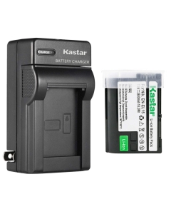 Kastar 1-Pack Battery and AC Wall Charger Replacement for Nikon EN-EL15 EN-EL15a EN-EL15b EN-EL15e Battery, MH-25 MH-25a MH-25b Charger, Nikon MB-D11, MB-D12, MB-D14, MB-D15, MB-D16, MB-D18 Camera