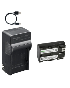 Kastar 1-Pack Battery and AC & USB-C Charger, Compatible with Canon BP-511 BP-511A BP-512 BP-514 and Canon EOS 5D 10D 20D 30D 40D 50D 300D D30 D60 PowerShot G1 G2 G3 G5 G6 ZR20 ZR30 Optura 10 20 50MC