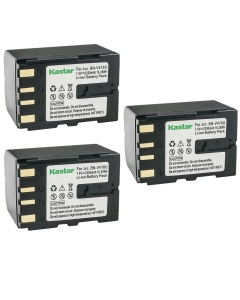 Kastar BN-V416 Battery 3-Pack Replacement for JVC GR-DVL510, GR-DVL512, GR-DVL515, GR-DVL517, GR-DVL520, GR-DVL522, GR-DVL525, GR-DVL555, GR-DVL557, GR-DVL567, GR-DVL600, GR-DVL607 Camera