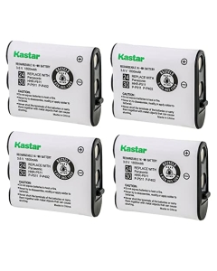 Kastar 4-Pack Battery Replacement for Panasonic Type 24 P511 P-P511 PP511 P-P511A PP511A PP511A/1B HHR-P511, Panasonic Type 30 HHR-P402 HHRP402 HHR-P402A HHRP402A N4HKGMA0001 N4HKGMA00001 Battery