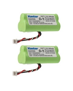 Kastar 2-Pack AAA 3.6V 1000mAh Ni-MH Rechargeable Battery Replacement for Zebra/Motorola Symbol 82-67705-01 Symbol LS-4278 LS4278-M BTRY-LS42RAAOE-01 DS-6878 Cordless Bluetooth Laser Barcode Scanner