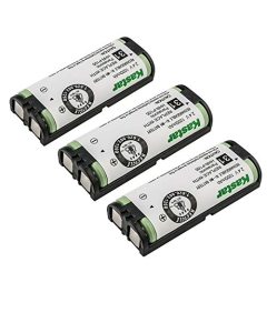 Kastar 3-Pack Battery Replacement for Avaya 3920, MURAPHONE HHRP105 KXFG2451, NEC DTERM DH-8R1 DTL-8R-1 730095 730643, Philips SJB4191, BT1009 DKT2404-DECT, UNIDEN BBTG0658001 BT1009 EXP10000