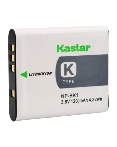 Kastar Battery (1-Pack) Replacement for Sony NP-BK1, BC-CSK, Bloggie MHS-CM5, MHS-PM5, Cyber-Shot DSC-S750, DSC-S780, DSC-S950, DSC-S980, DSC-W180, DSC-W190, DSC-W370, Webbie MHS-PM1 Cameras