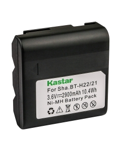 Kastar 1-Pack BT-H22 Battery 3.6V 2900mAh Replacement for Sharp VL-E620U, VL-E630, VL-E630H, VL-E630S, VL-E630U, VL-E650, VL-E650U, VL-E660, VL-E660S, VL-E660U, VL-E665U, VL-E680, VL-E680H, VL-E680S