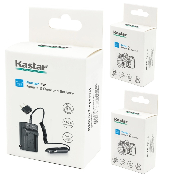 Kastar Battery Charger Kit For Kodak CRV3 – Fits CX7330, CX7430, CX7525, CX7530