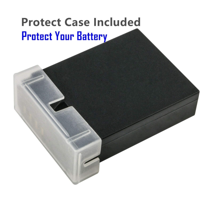 Kastar LTD2 USB Charger With 2300mAh Battery For Canon LP-E12 / LC-E12 (Canon PowerShot SX70 HS)