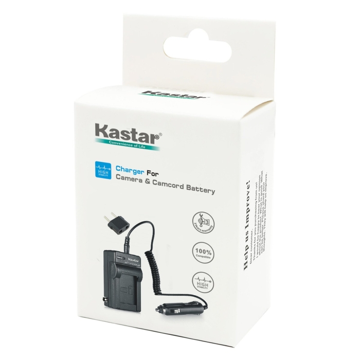 Kastar EN-EL10 Battery Charger for Nikon CoolPix S60 S80 Coolpix - Main Image