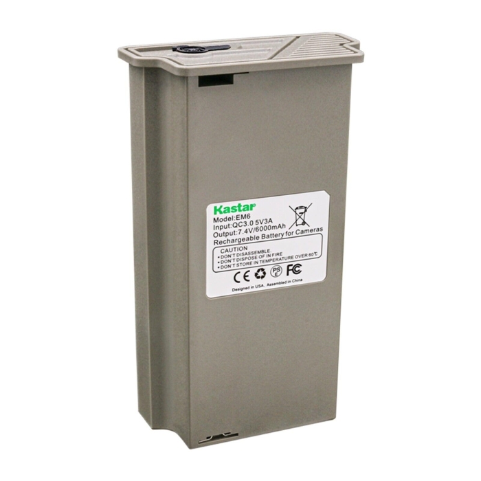 thumbnail image 2 of 2-Pack Rechargeable 6000mAh Battery For Reveal Hunting Trail Camera X Gen 3.0, 2.0, Pro 3.0 - EM6 2 of 5
